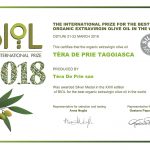 Premio Biol 2018 Silver Medal