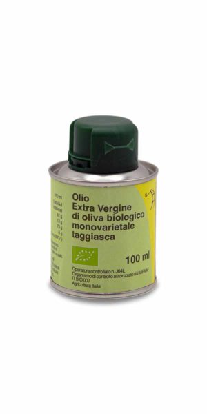 olio extra vergine di olive taggiasche biologico monodose